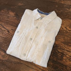 Weatherproof Vintage Short Sleeve Button-down